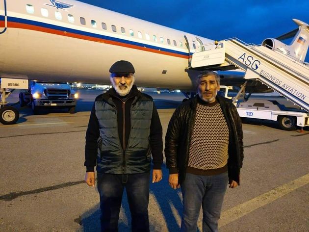 Dilgam Asgarov and Shahbaz Guliyev reunited with their families (PHOTO, VIDEO)