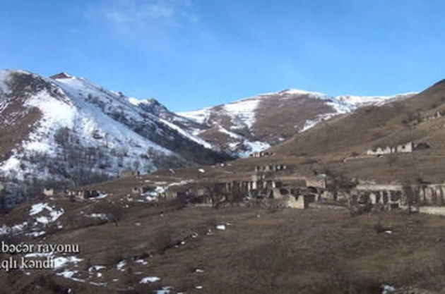 Footage from liberated Otagli village of Kalbajar district revealed (VIDEO)