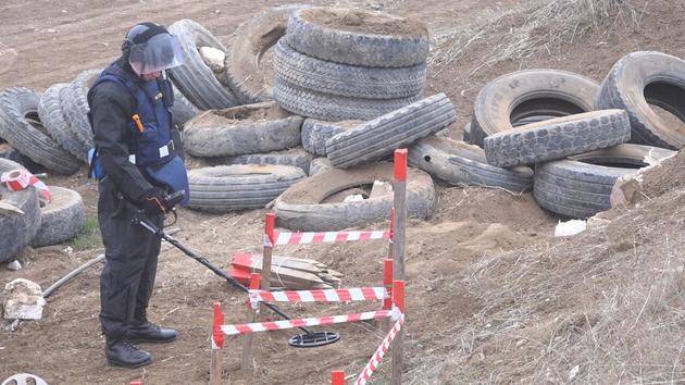 Azerbaijani and Russian sappers start demining liberated territories (PHOTO, VIDEO)