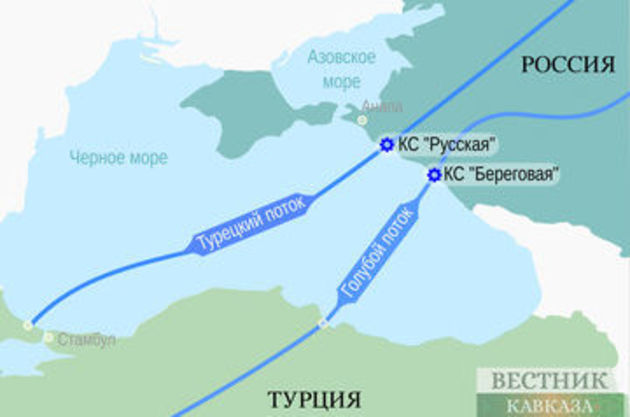 Utilization of TurkStream up 2.2-fold in one year, 2.5-fold for Europe, says Gazprom CEO