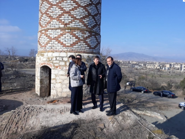 Delegation of TURKSOY and other Turkic organisations visit liberated Aghdam and Fizuli (PHOTO, VIDEO)