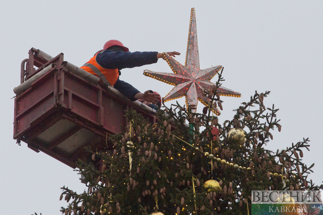 Main Russian New Year’s tree near Kremlin dismantled