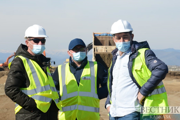 Construction of first legal airport of Karabakh underway (PHOTOS)