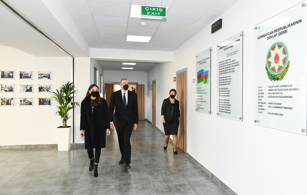 Ilham Aliyev and Mehriban Aliyeva inaugurate several social facilities in Absheron district (PHOTO)
