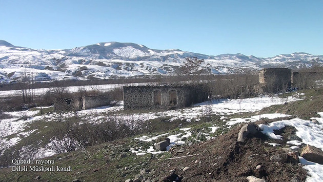 Footage from liberated Dileli Muskenli village of Gubadly district revealed (VIDEO)