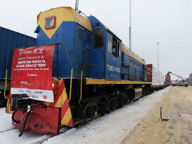 First train from Turkey arrives in Russia via BTK railway (PHOTO)
