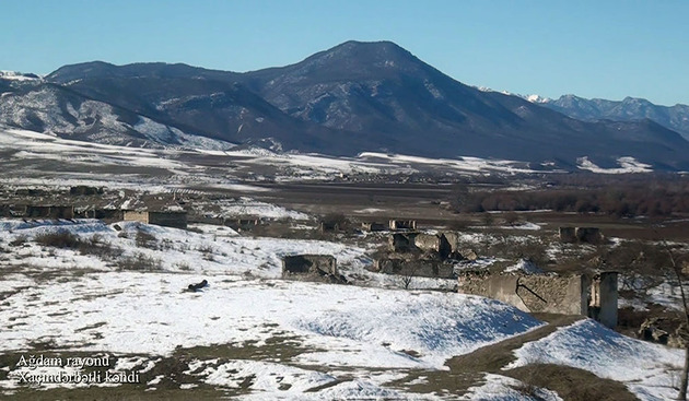 Footage from liberated Aghdam district's Khachindarbatli village revealed (VIDEO)