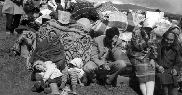 First refugees of the dying USSR