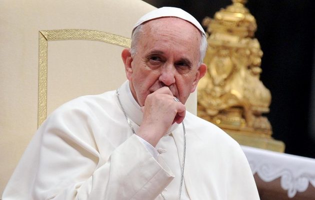Pope Francis warns mankind faces a second &#039;great flood&#039;