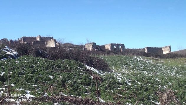 Footage from liberated Ucbulag village of Fuzuli district revealed (VIDEO)