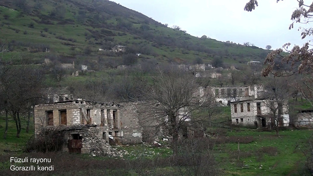 Footage from liberated  Fuzuli&#039;s Gorazilly village revealed (VIDEO)