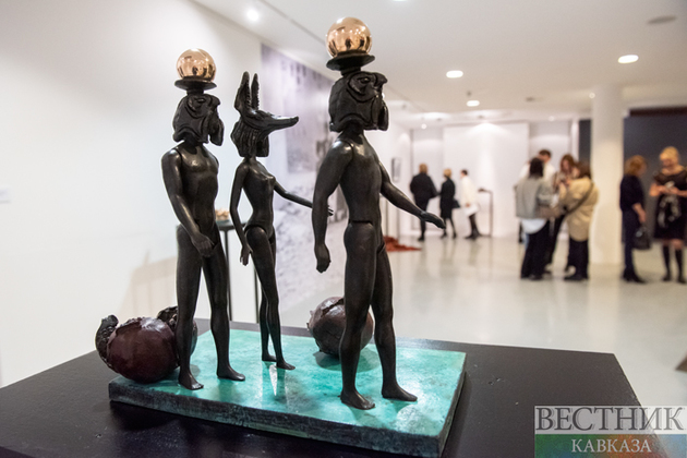 Sculptor Aydin Zeynalov’s exhibition in Moscow (photo report)