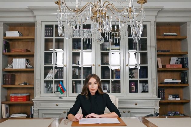 Mehriban Aliyeva shares video footages from trip to Shusha (VIDEO)