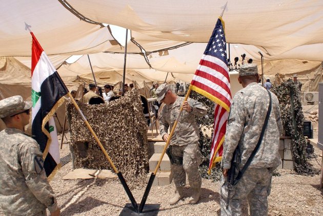 Rockets hit near Iraq base housing U.S. trainers