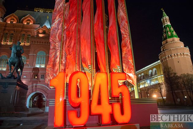 Moscow decorated before Victory Day