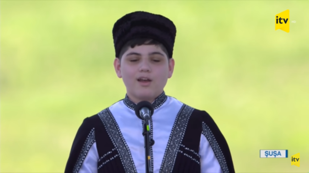 Karabakh nightingale sings in Shusha (VIDEO)