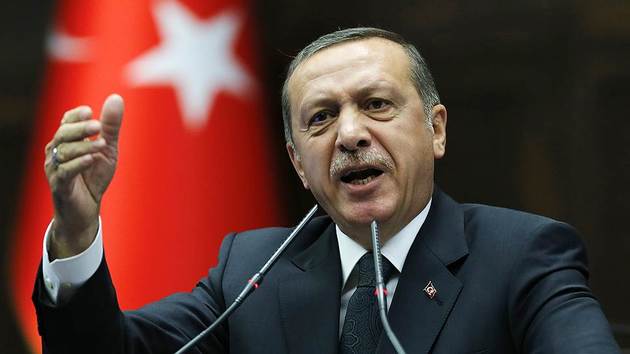 What does Erdogan want to tell the world about Cyprus?