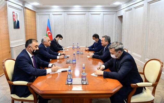 Azerbaijani PM meets with Deputy PM of Kazakhstan