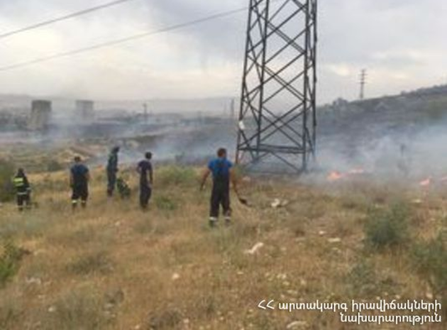 Major fire extinguished at Yerevan TPP (PHOTOS)