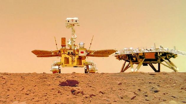 China releases videos of its Zhurong Mars rover (VIDEO)