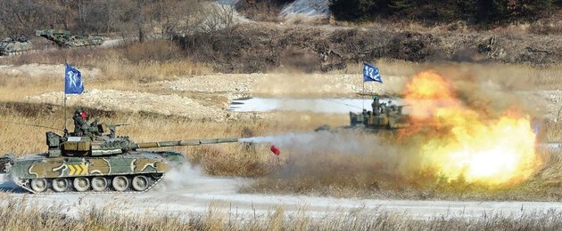 Russian tanks kept South Korea alive