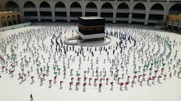 Hajj in Mecca during the COVID pandemic
