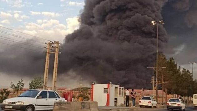Fire breaks out in Iranian petrochemical factory