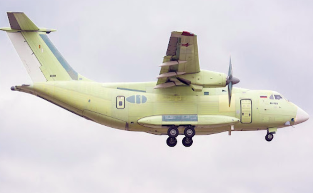 Prototype military transport plane crashes outside Moscow