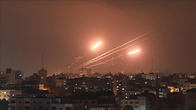 Radicals from Gaza Strip launch rocket attack on Israel