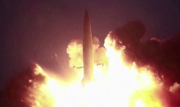 North and South Koreas launch ballistic missiles 