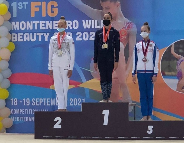 Azerbaijani gymnasts win six medals in Montenegro