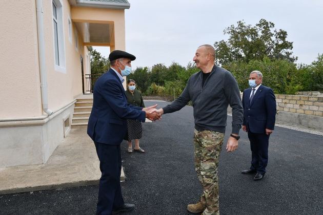 Ilham Aliyev visits Tartar, and Barda regions