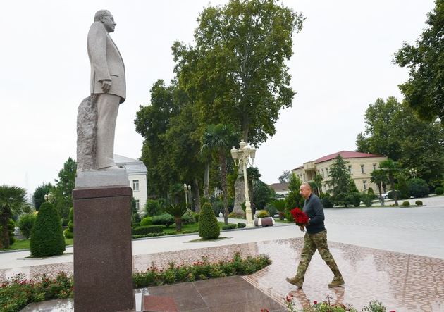 Ilham Aliyev visits Tartar, and Barda regions