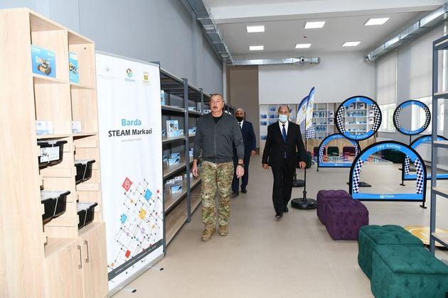 Ilham Aliyev visits Tartar, and Barda regions