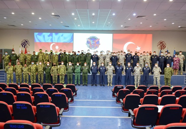 Closing ceremony of the TurAz Falcon -2021 exercise