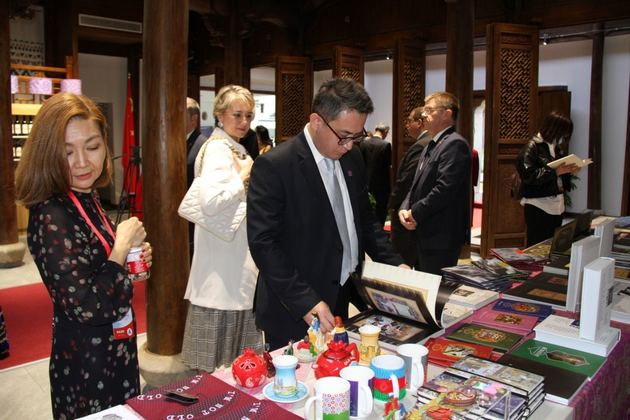 Azerbaijani pavilion created by Heydar Aliyev Foundation opened in China&#039;s Park of Culture (PHOTO)