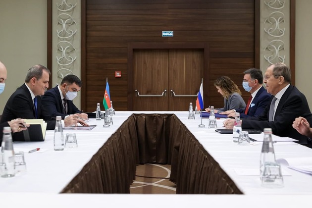 Russian and Azerbaijani FMs hold meeting in Minsk (PHOTO, VIDEO)
