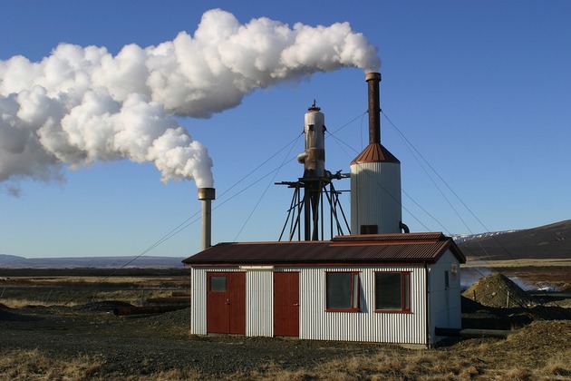Geothermal station in Iceland