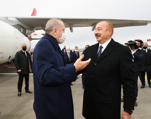 Aliyev and Erdogan attend opening ceremony of Fuzuli International Airport (PHOTO)