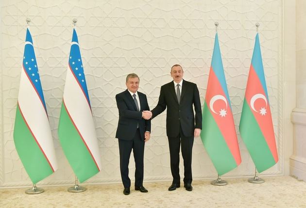 Azerbaijan, Uzbekistan presidents discuss bilateral relations