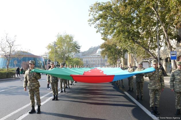 Azerbaijan Celebrates Day of Victory in Karabakh War (PHOTOS)