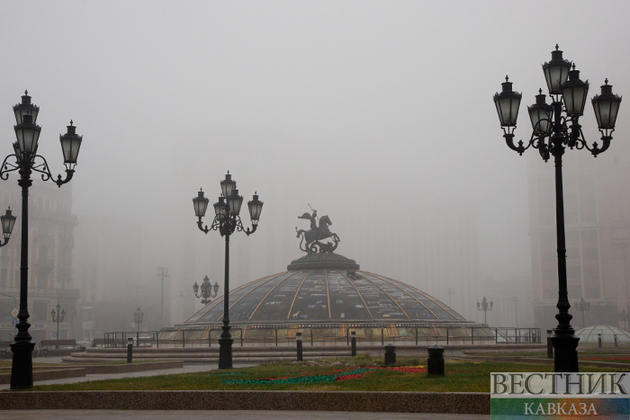 Fog has descended on Moscow (photo report)