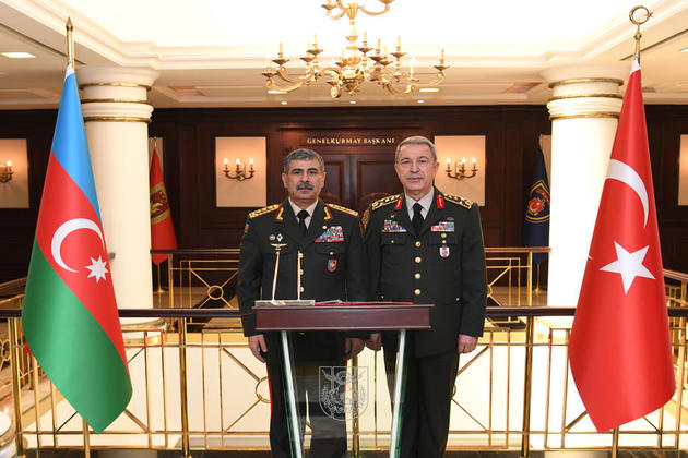 Azerbaijani and Turkish defense ministers discuss provocations staged by Armenia
