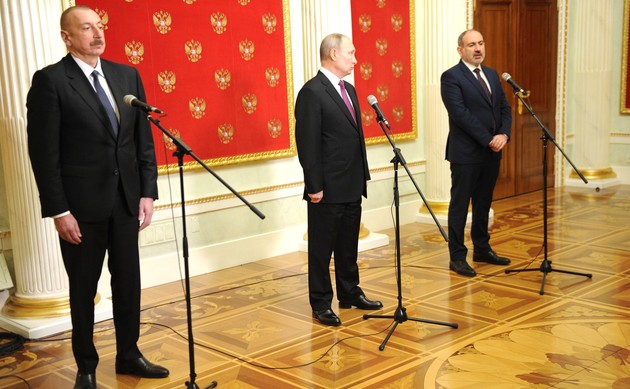 Putin, Aliyev and Pashinyan to hold meeting in Sochi