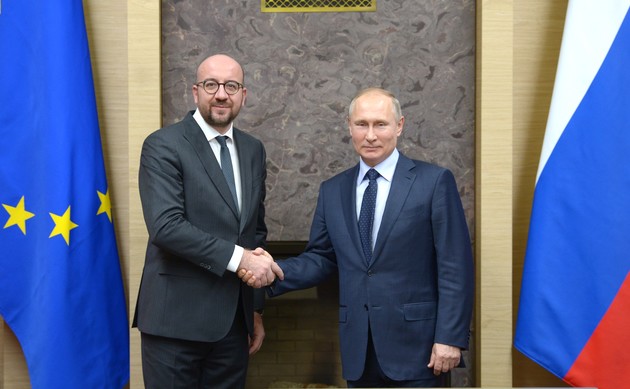 Putin and Michel discuss settlement of Azerbaijan and Armenia relations