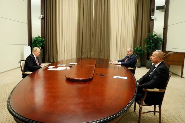 Photo by the press service of the Azerbaijani president