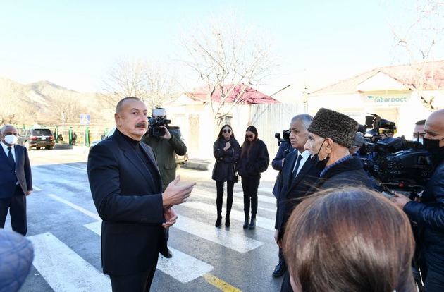 Ilham Aliyev to Yerevan: give us date of when Zangazur corridor to be opened