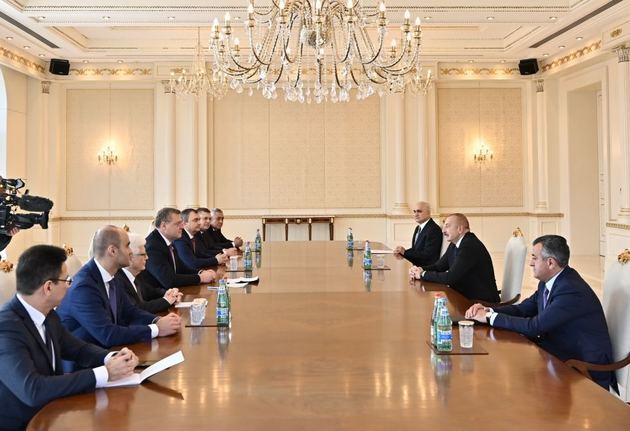 Ilham Aliyev receives governor of Russia&#039;s Astrakhan region