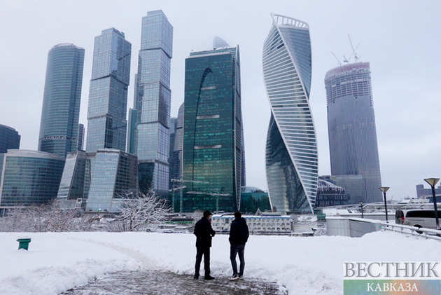 Snowfall in Moscow (photo report)