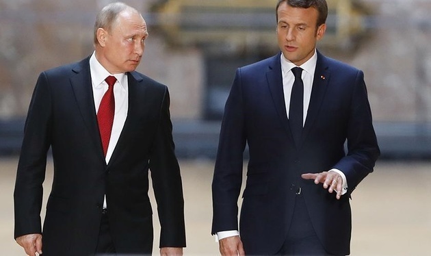 Putin and Macron discuss the settlement of the situation in Karabakh